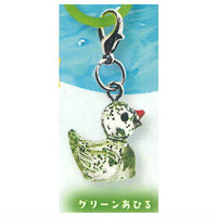 Kirakira Duck Mejirushi Marker [4.Green Duck]