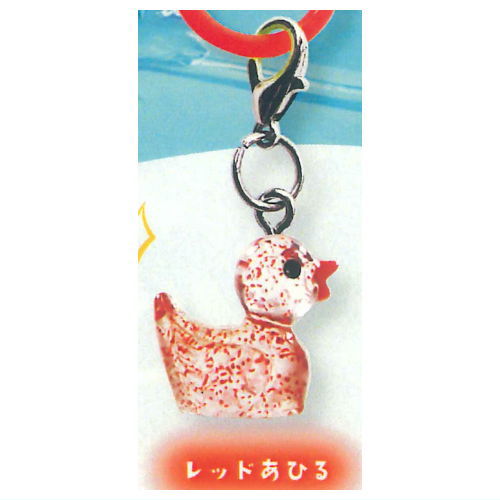 Kirakira Duck Mejirushi Marker [5.Red Duck]