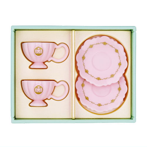 Sylvanian Families Gift Tableware Collection Part.2  [4.Tea Saucer Set]