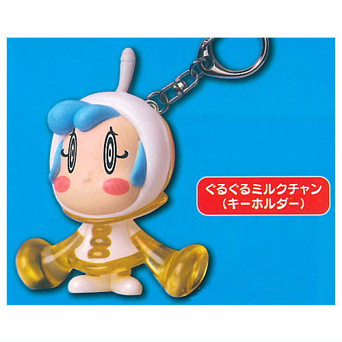 Super Milkchan Forever Figure Assort Collection [3.Guruguru Milkchan (Keychain)]