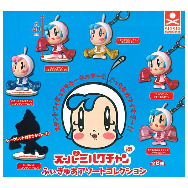 Super Milkchan Forever Figure Assort Collection [All 6 type set(Full Complete)]