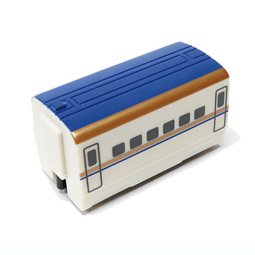 Mini Motor Train Nishi-Kyushu Shinkansen Kamome & E7Class Hokuriku Shinkansen [10.E7Class Hokuriku Shinkansen Car C (2 rails included)]