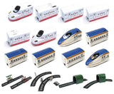 Mini Motor Train Nishi-Kyushu Shinkansen Kamome & E7Class Hokuriku Shinkansen [All 16 type set(Full Complete)]
