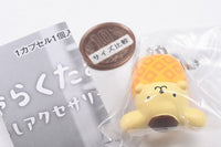 Sanrio Characters Otedama Mejirushi Accessory [6.Pompompurin]