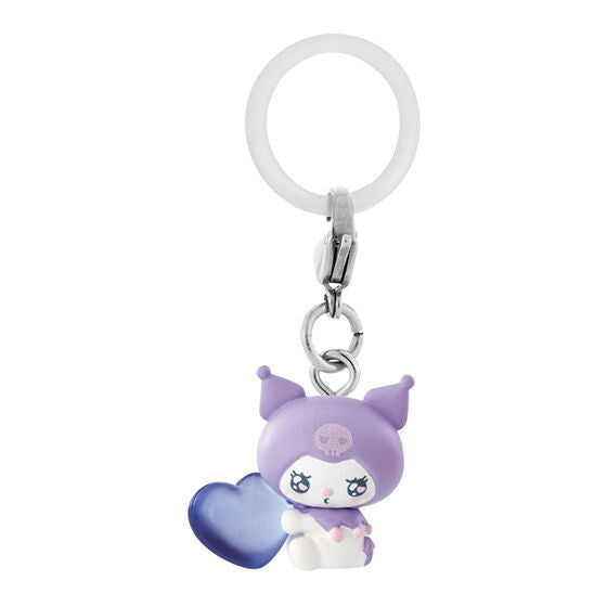 Mejirushi Accessory Sanrio Characters Emo Kyun Pastel Color Ver. [2.Kuromi]