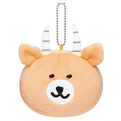 Nagano Characters Mocchiru Face Mascot [4.Hayaimpala]