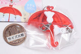 YurayuraTwins Ai Ai Name Umbrella Mejirushi Charm [2.Red x Teruteru]