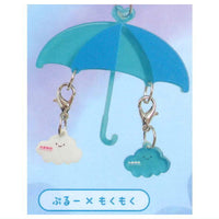 YurayuraTwins Ai Ai Name Umbrella Mejirushi Charm [4.Blue x Mokumoku]