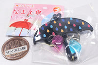 YurayuraTwins Ai Ai Name Umbrella Mejirushi Charm [6.Black x Drop]