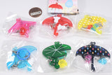 YurayuraTwins Ai Ai Name Umbrella Mejirushi Charm [All 6 type set(Full Complete)]