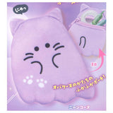 Obake-nu Fukafuka Die-Cut Pouch [1.Nyanko-nu]