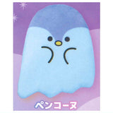 Obake-nu Fukafuka Die-Cut Pouch [3.Penko-nu]