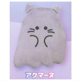 Obake-nu Fukafuka Die-Cut Pouch [4.Akuma-nu]