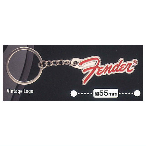 Fender logo metal key ring Part.2 [1.Vintage Logo]