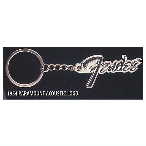 Fender logo metal key ring Part.2 [3.1954 PARAMOUNY ACOUSTIC LOGO]