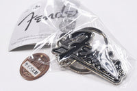 Fender logo metal key ring Part.2 [5.FENDER FLAT AMPLIFIER LOGO]
