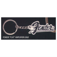 Fender logo metal key ring Part.2 [5.FENDER FLAT AMPLIFIER LOGO]