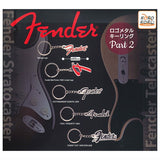 Fender logo metal key ring Part.2 [All 5 type set(Full Complete)]