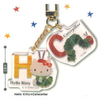The Very Hungry Caterpillar x Hello Kitty Twin Acrylic Keychain [1.Hello KittyxCaterpillar]
