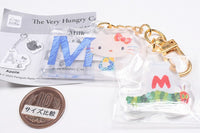 The Very Hungry Caterpillar x Hello Kitty Twin Acrylic Keychain [5.Milk]