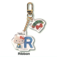 The Very Hungry Caterpillar x Hello Kitty Twin Acrylic Keychain [6.Ribbon]