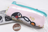Pingu Fuwafuwa Face Kinchaku & Pouch Collection [5.Square Pouch (popcorn)]