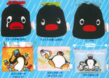 Pingu Fuwafuwa Face Kinchaku & Pouch Collection [All 6 type set(Full Complete)]