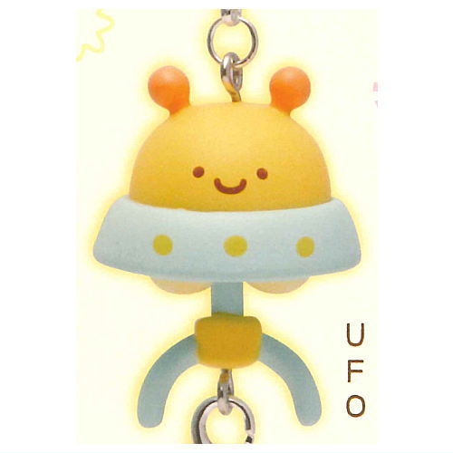 Sumikkogurashi Fushiginaotomodachi Atsumete Tsunagete Figure Charm [5.UFO]