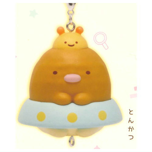 Sumikkogurashi Fushiginaotomodachi Atsumete Tsunagete Figure Charm [6.Tonkatsu]