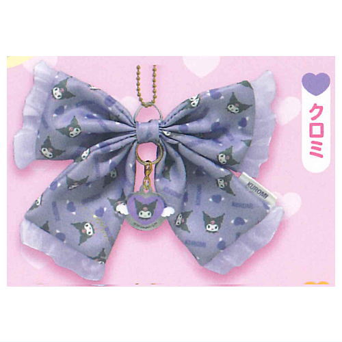 Sanrio Characters Ribbon Charm [3.Kuromi]
