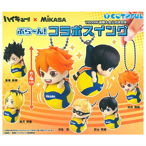 Haikyu!! x MIKASA Bura-n! Collaboration Swing [All 5 type set(Full Complete)]
