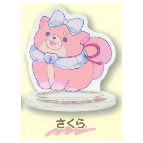 Chuken Mochishiba Creator Collaboration Acrylic Stand [8.Sakura]