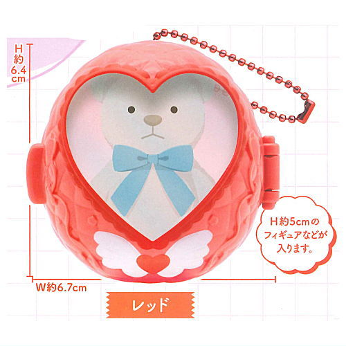 Clear Compact Case [1.Red]