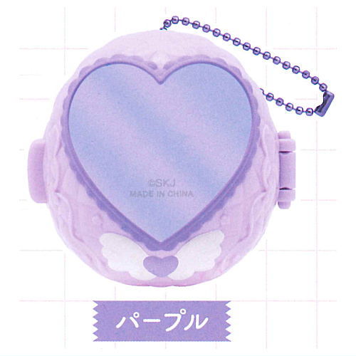 Clear Compact Case [4.Purple]