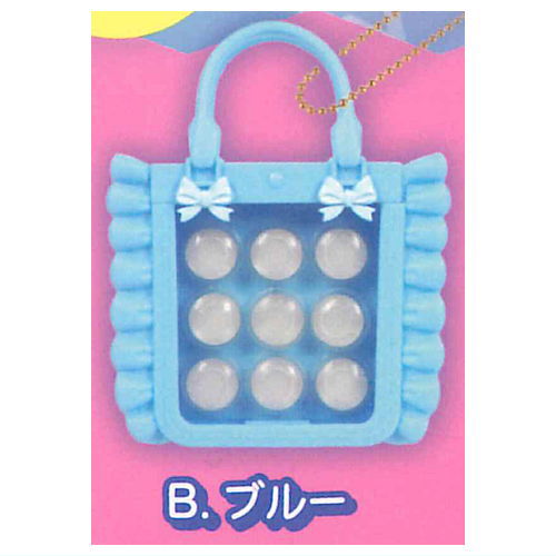 Oshigoto Bag no Mini Charm [2.Blue]