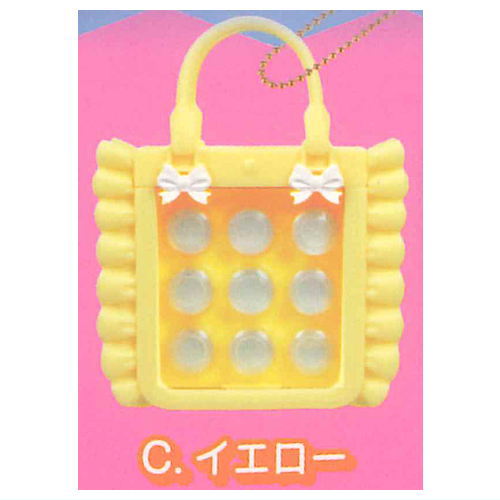 Oshigoto Bag no Mini Charm [3.Yellow]