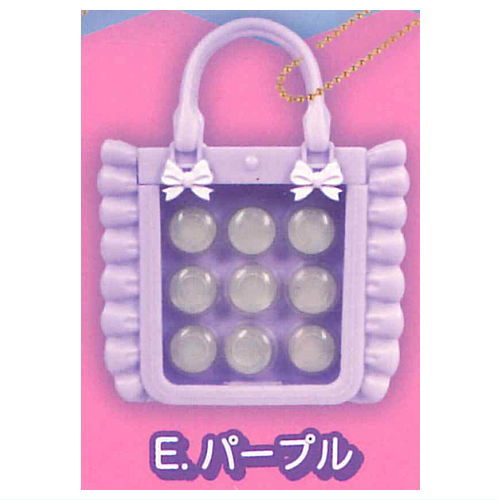 Oshigoto Bag no Mini Charm [5.Purple]
