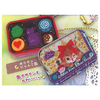 Super real! Canned Cookie & Gummy Mascot [3.Red Ribbon Kitty Can]