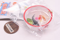 Japanese taste Fishbowl mascot [4.Glass bowl (kohaku)]