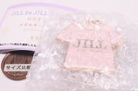JILL by JILL STUART Logo T-Shirt Metal Keychain [3.Pink]