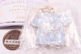 JILL by JILL STUART Logo T-Shirt Metal Keychain [4.Light Blue]