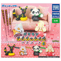 Pokemon Ouchide! Relax cushion mascot Part.6 [All 4 type set(Full Complete)]