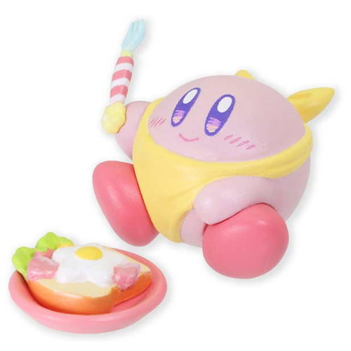 Kirby Happy Morning Figure Mascot [2.Tanoshii Breakfast]