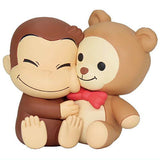 Mugyutto! Curious George [4.George x Teddy Bear]
