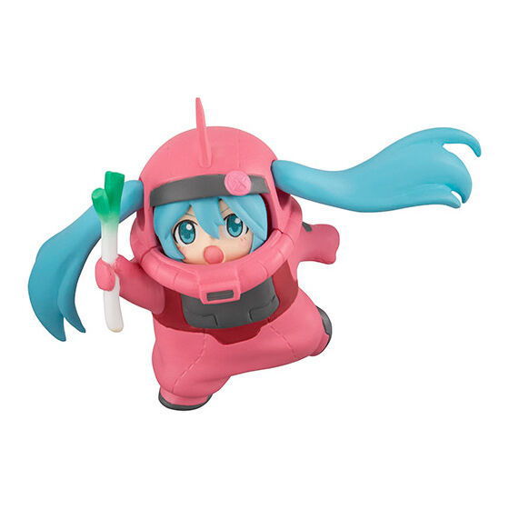 GUNDAM�~MIKU Anniversary Special Project. Figure Collection [2.Char's Zaku Plush Toy [Hatsune Miku Ver.]]