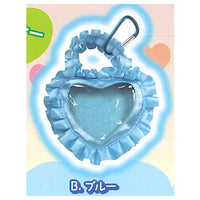 Use! Miniature Oshigoto Bag Mascot Heart Type [2.Blue]