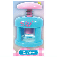 Real make! Mini-mini can badge maker mascot [3.Blue]