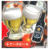 Nondakure Yokocho keychain Konyamokanpai [1.Rare: Cheers Beer]