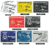 Space Battleship Yamato Acrylic Keychain [All 8 type set(Full Complete)]