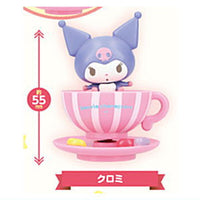 Shaky! Sanrio Characters Coffee Cup Stripe [1.Kuromi]